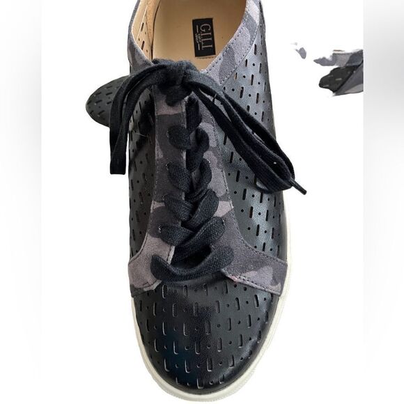 G.I.L.I Adalie Fashion Sneakers with perforation and camouflage, size 9 - Picture 8 of 10